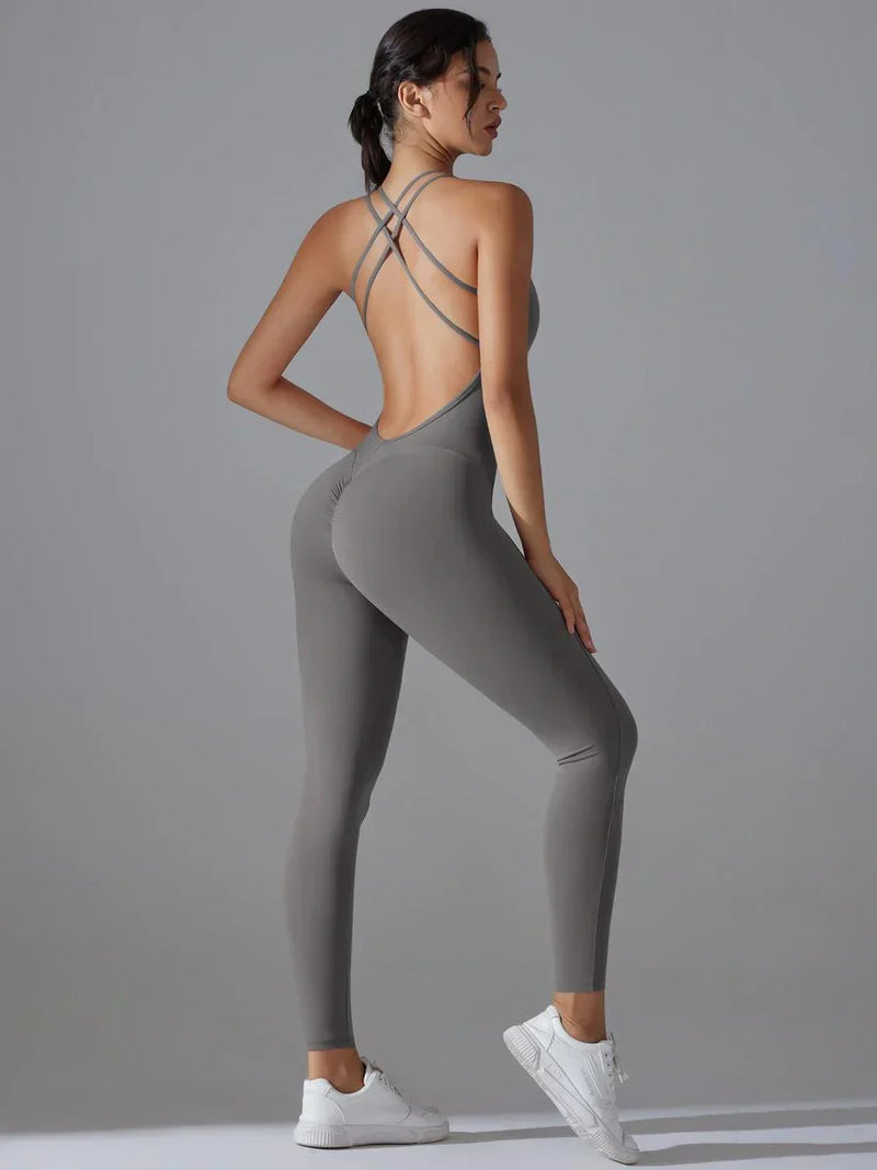 FormFit Cross-Back Jumpsuit