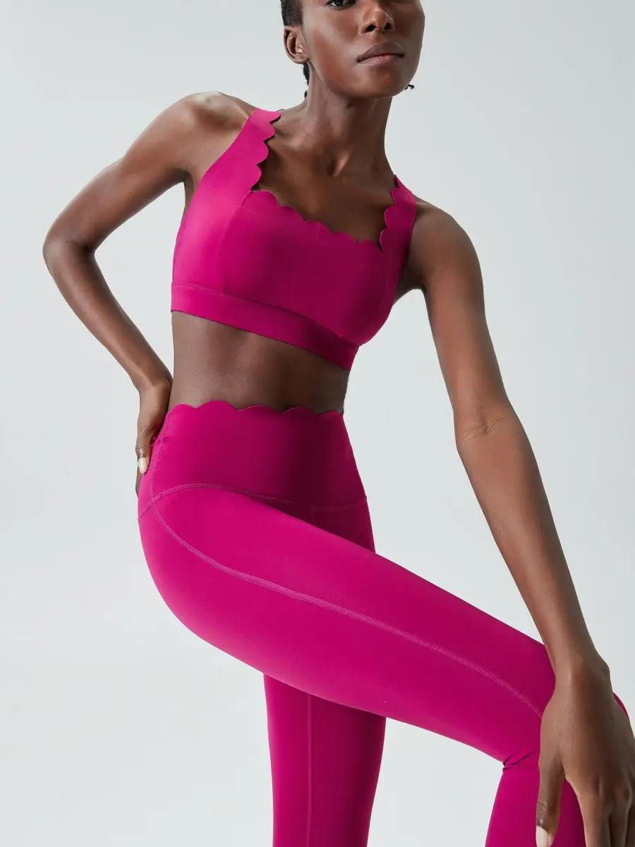 Velour Wave Bra
